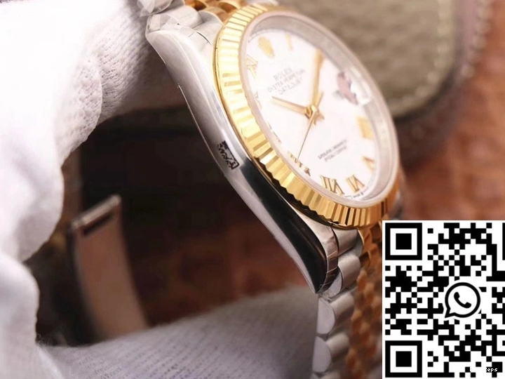 Dial White Datejust Rolex EW M126233-0029 Factory 1205